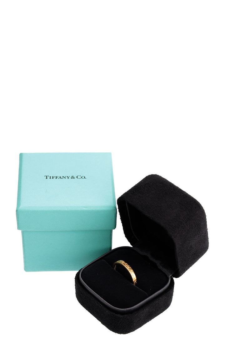 TIFFANY&CO Notes Ring 18K Yellow Gold