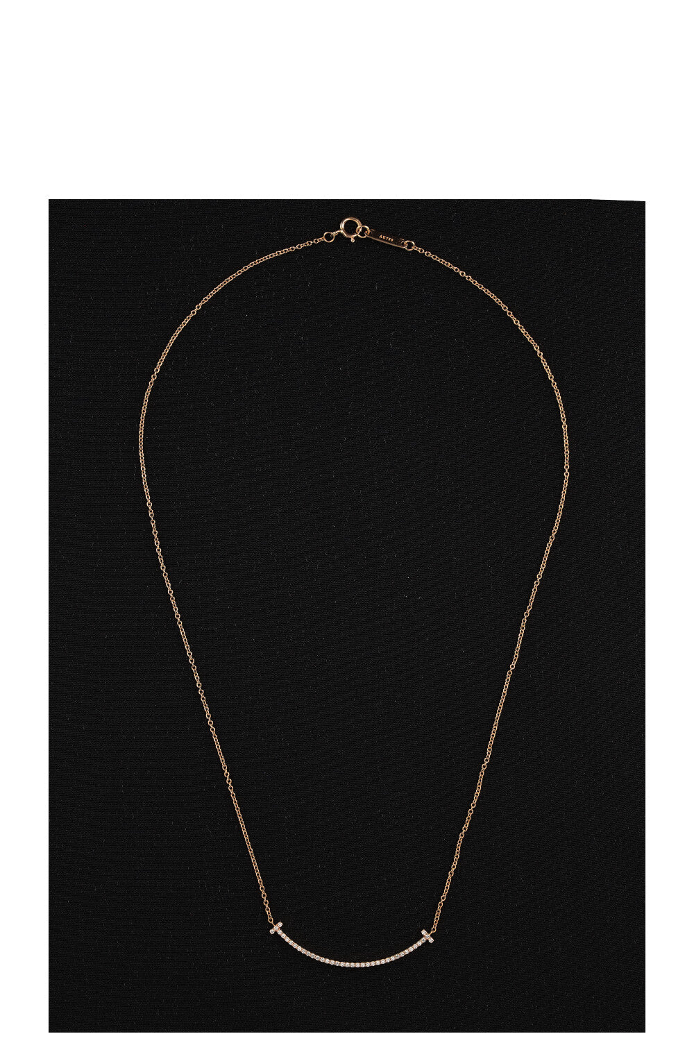 TIFFANY&CO T Smile Necklace Small 18K