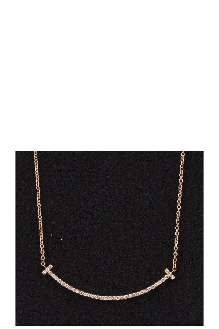 TIFFANY&amp;CO T Smile Collier Petit 18K