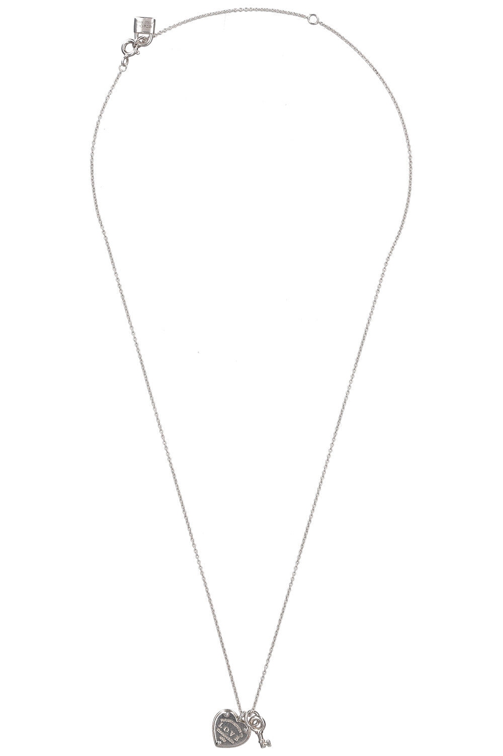 TIFFANY&CO. RTT Love Lock Key Necklace