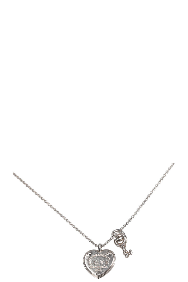 TIFFANY&CO. RTT Love Lock Key Necklace