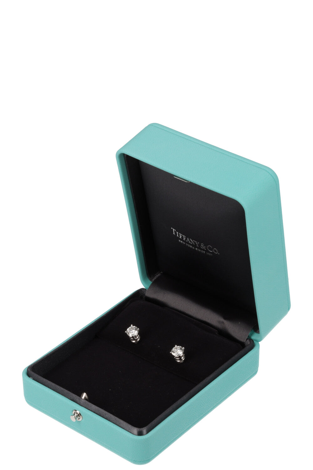 TIFFANY&CO. 1ct Solitaire Platinum Earrings
