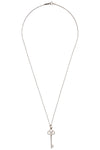 Tiffany&Co. Rown Key Necklace Diamonds