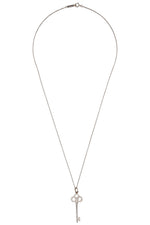 Tiffany&Co. Rown Key Necklace Diamonds
