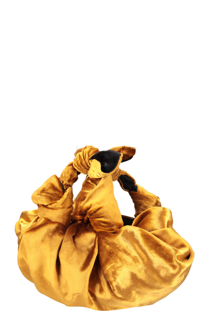 THE ROW Mini Ascot Bag Velvet Bronze