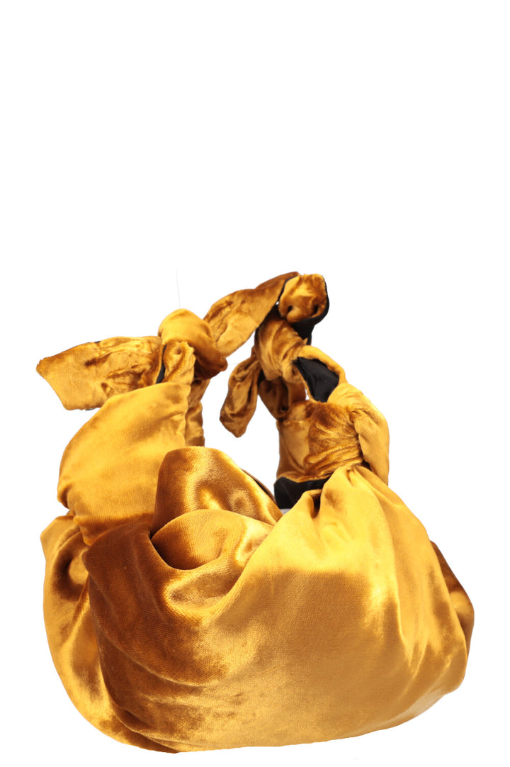 THE ROW Mini Ascot Bag Velvet Bronze