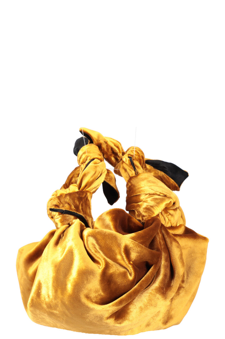 THE ROW Mini Ascot Bag Velvet Bronze