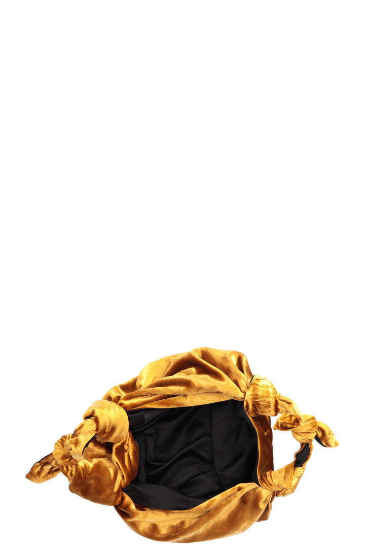 THE ROW Mini Ascot Bag Velvet Bronze