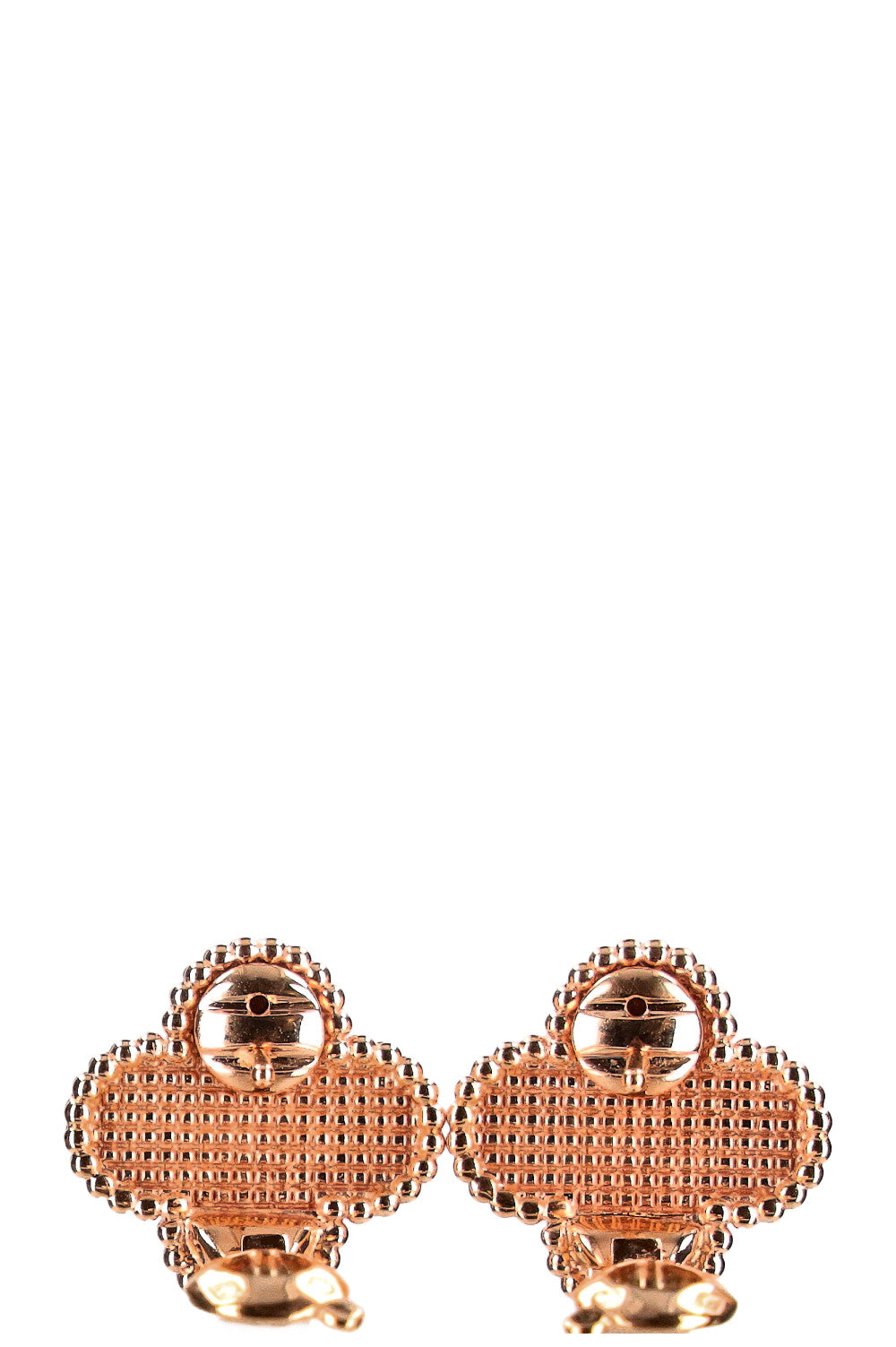 VAN CLEEF&ARPLES Vintage Alhambra Earrings Rose Gold