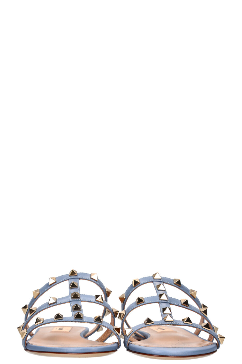VALENTINO Sandale Rockstud Bleu Bébé