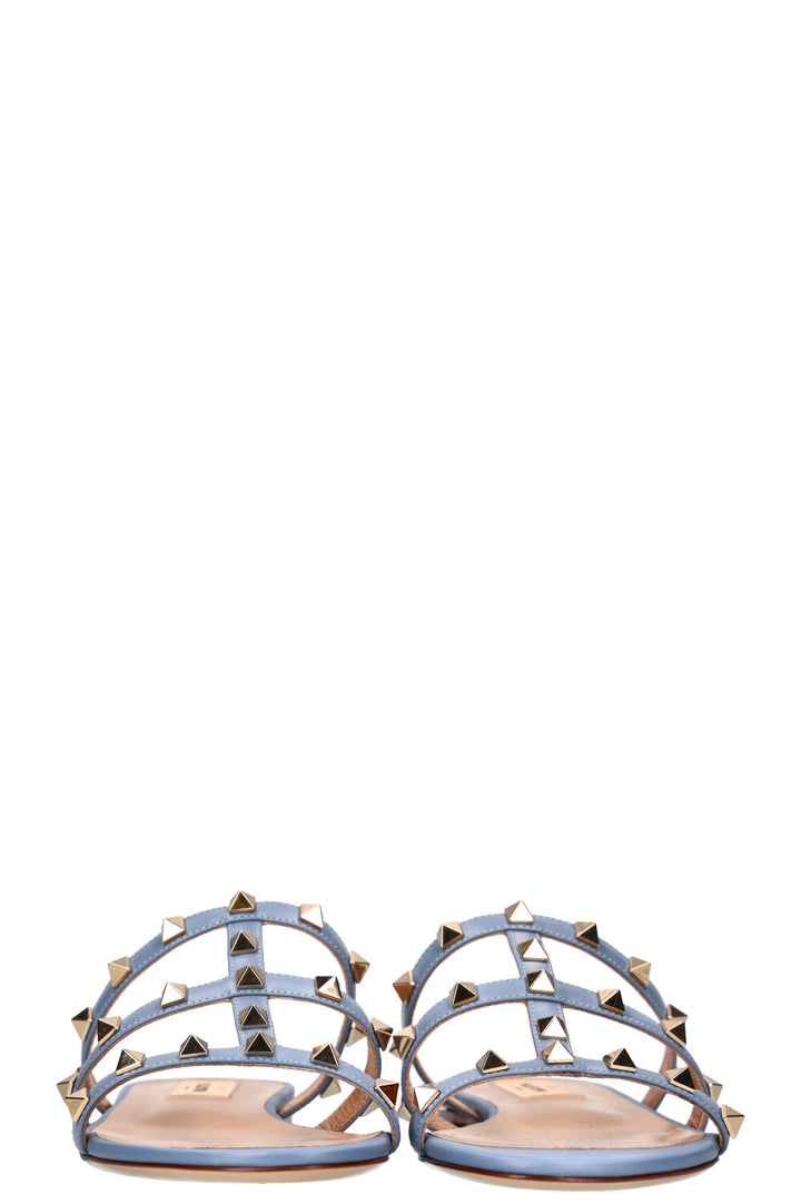 VALENTINO Sandale Rockstud Bleu Bébé