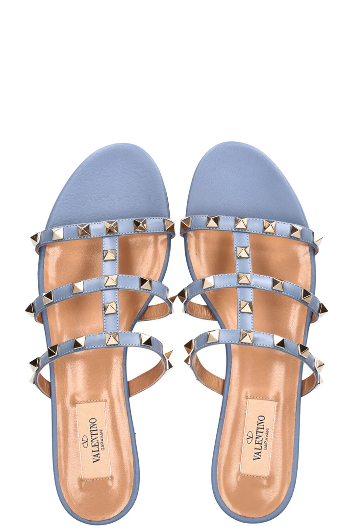 VALENTINO Sandal Rockstud Baby Blue