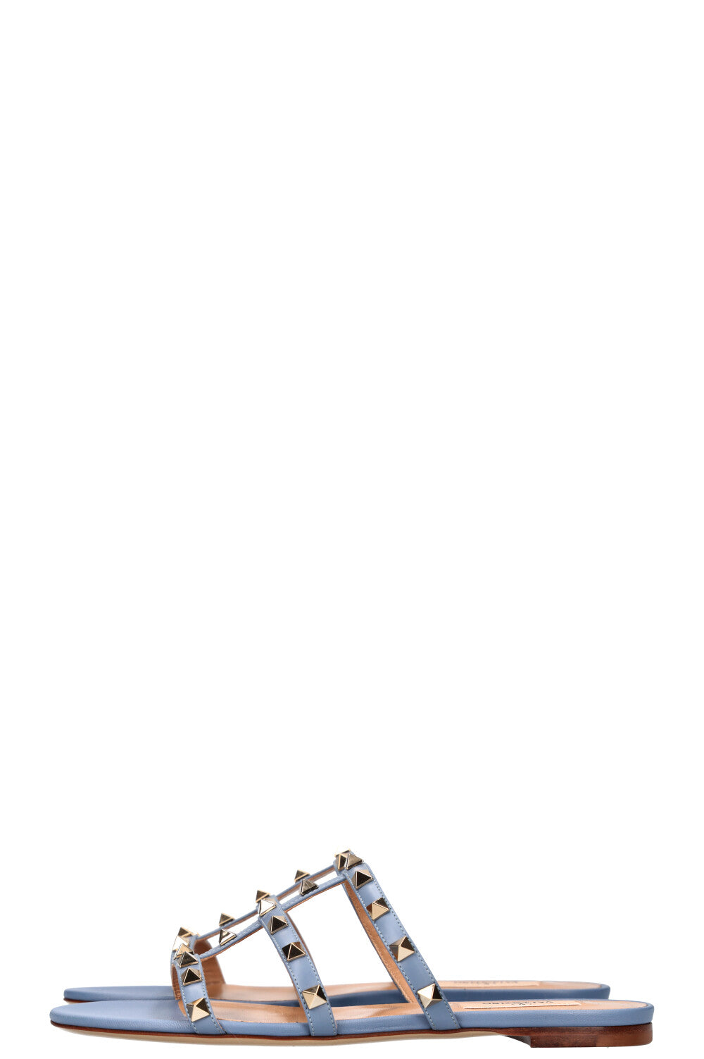 VALENTINO Sandale Rockstud Bleu Bébé