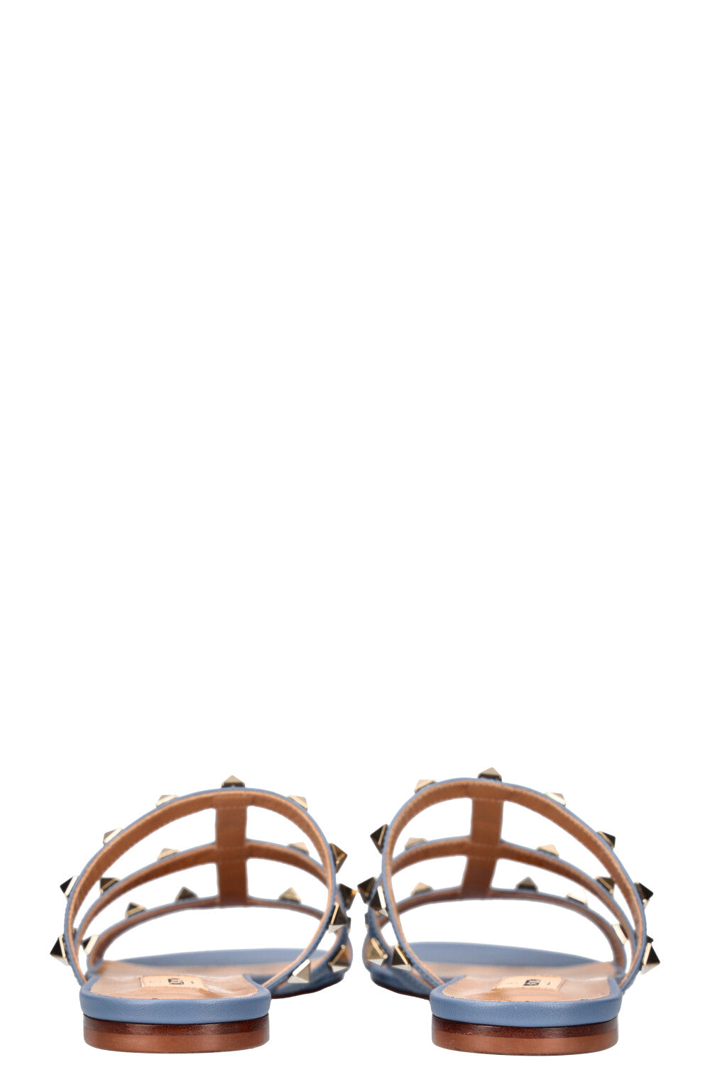 VALENTINO Sandale Rockstud Bleu Bébé