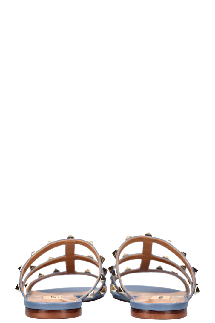 VALENTINO Sandale Rockstud Bleu Bébé