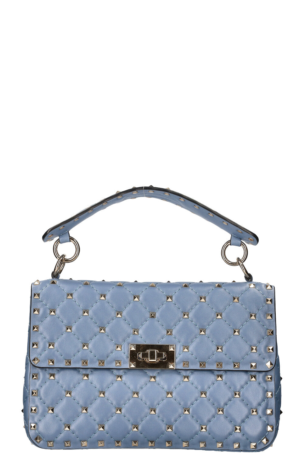 VALENTINO Rockstud Bag Medium Baby Blue