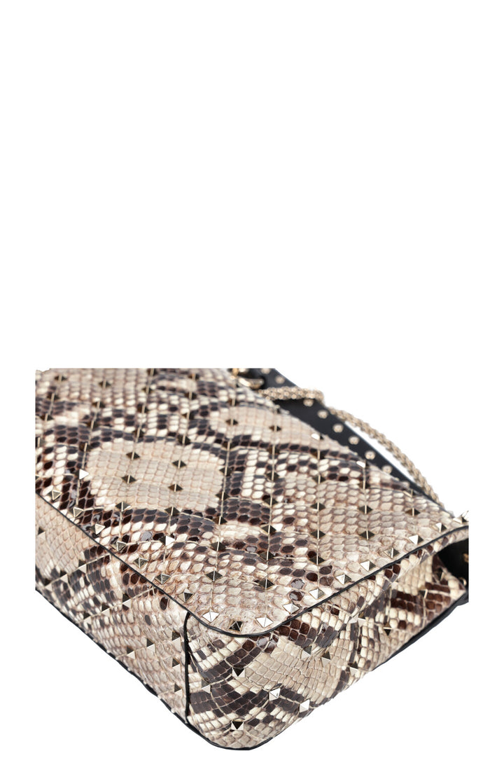 VALENTINO Sac Rockstud Spike Python