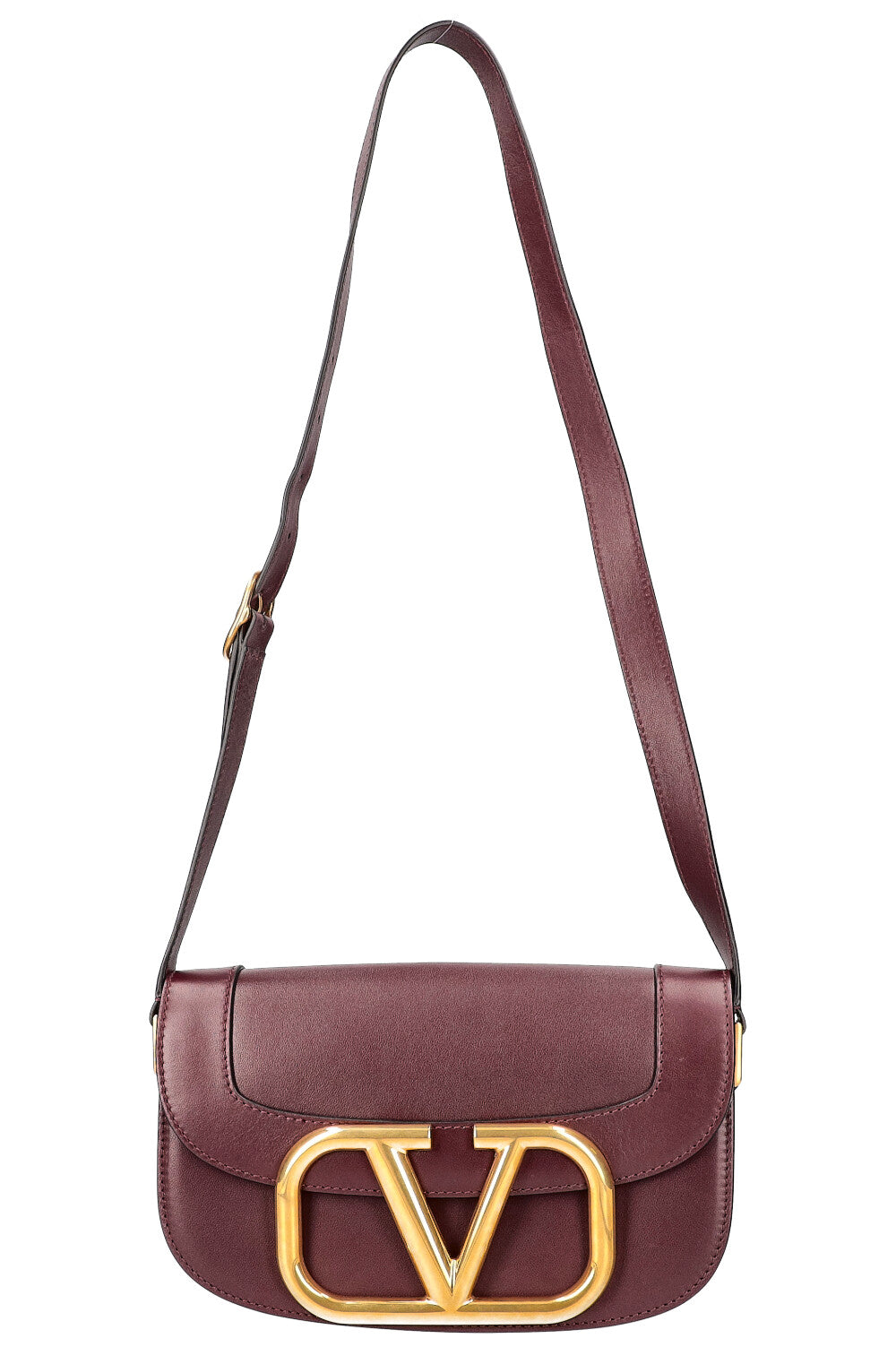 VALENTINO Supervee Bag Burgundy