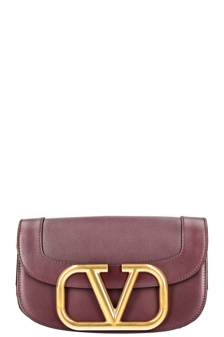 VALENTINO Sac Supervee Bordeaux