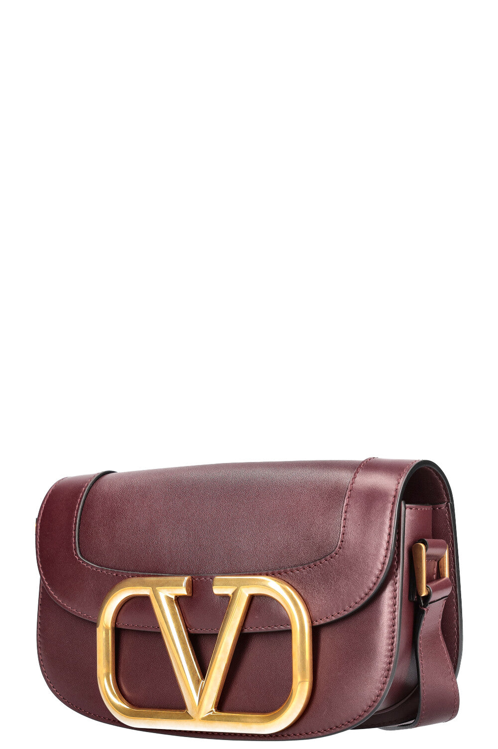 VALENTINO Supervee Bag Burgundy