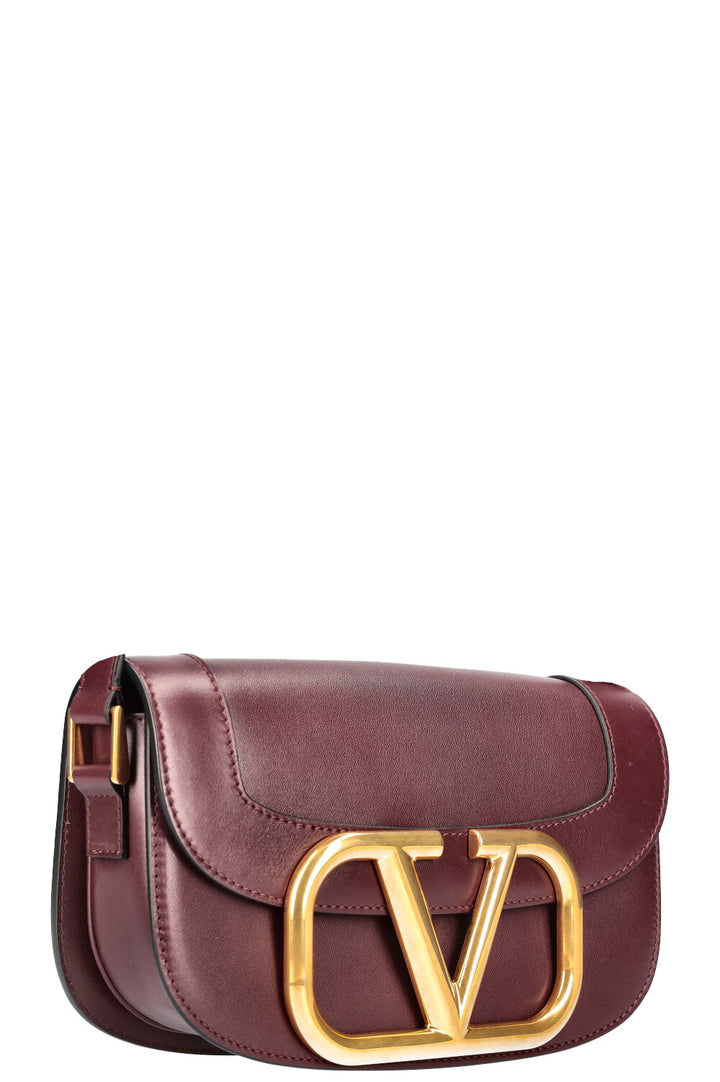 VALENTINO Supervee Bag Burgundy