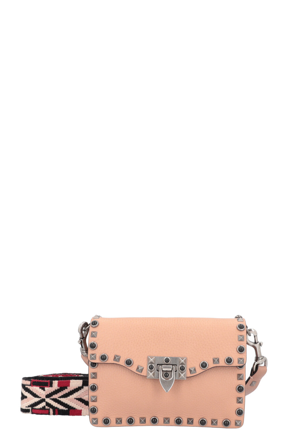 Valentino Rolling Rockstud Bag Rosé