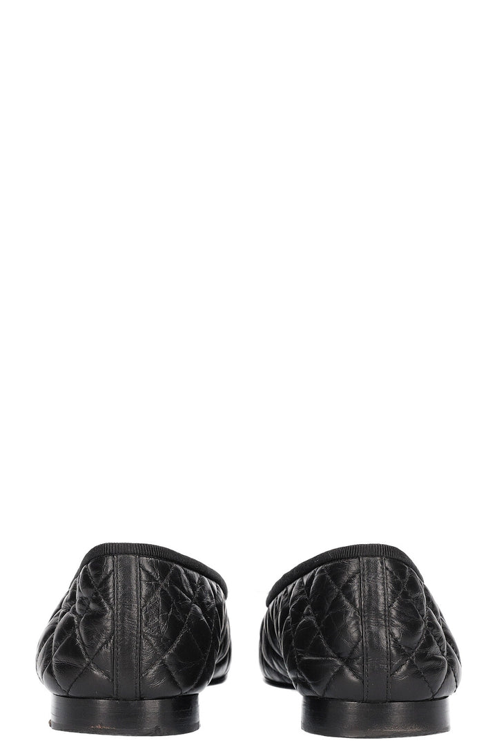 CHANEL Classic Ballerina Flats Black