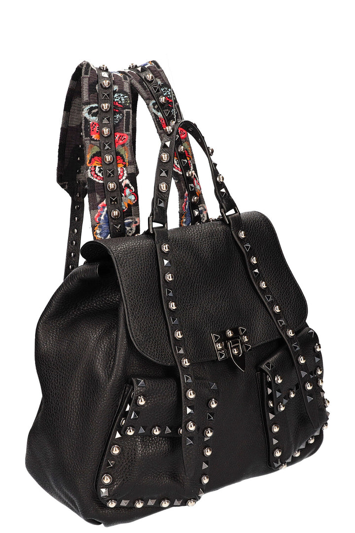 VALENTINO Rockstud Backpack Black