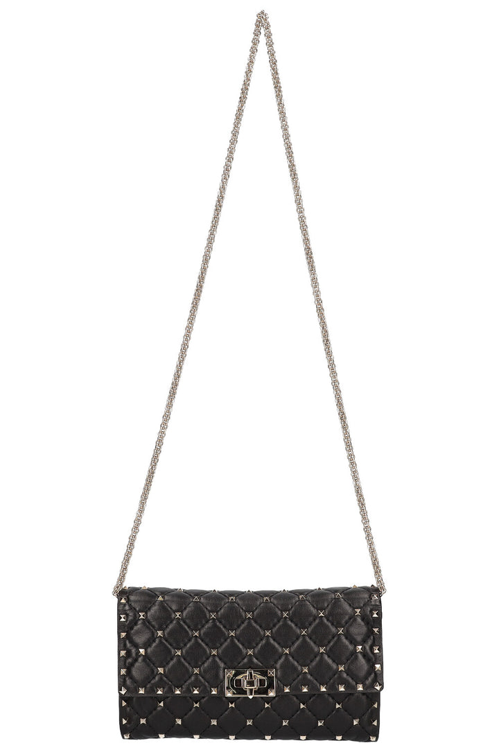 VALENTINO Pochette Rockstud Spike Noir