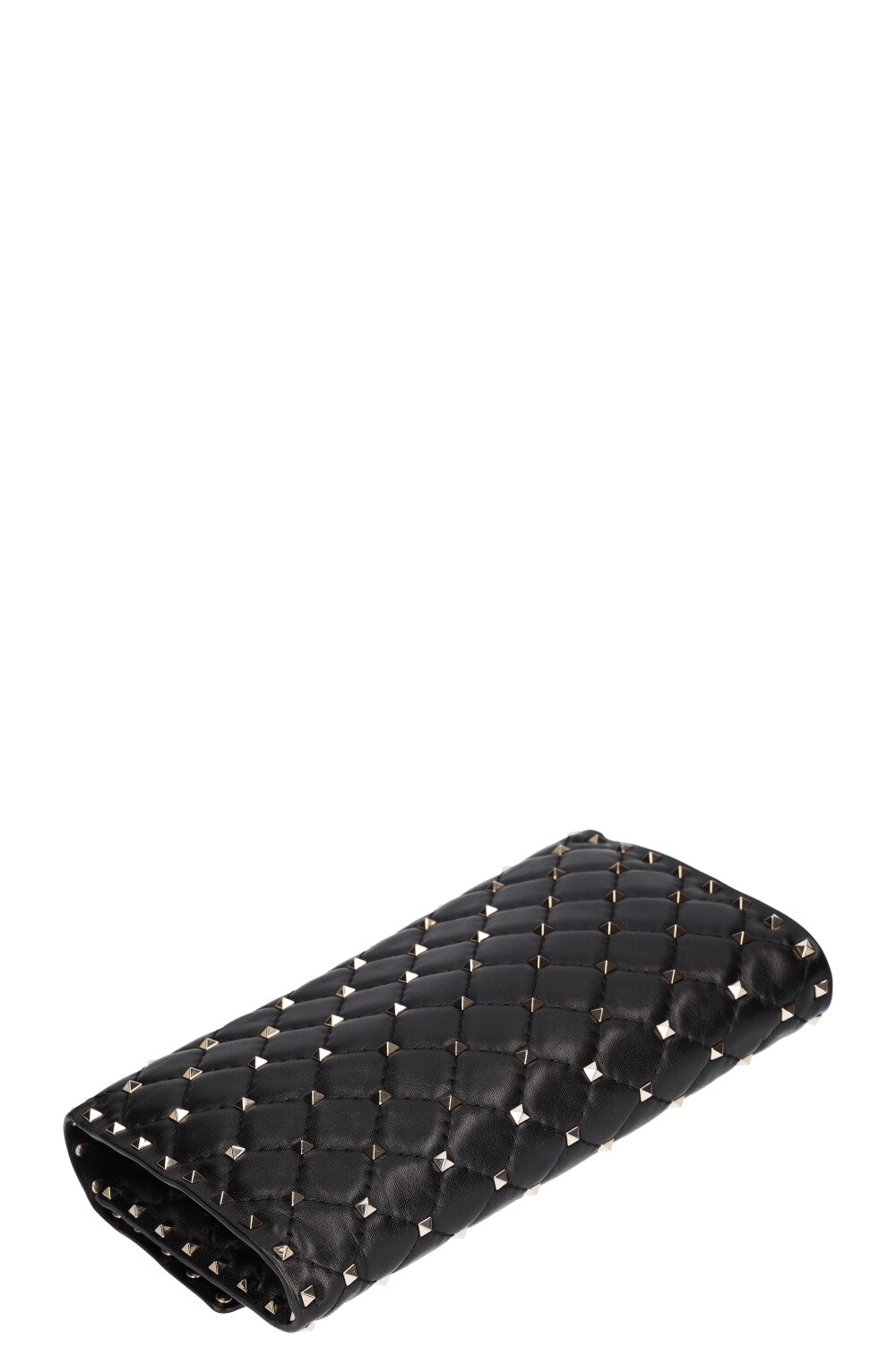 VALENTINO Rockstud Spike Clutch Black