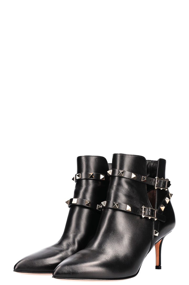 VALELNTINO Rockstud Boots Black