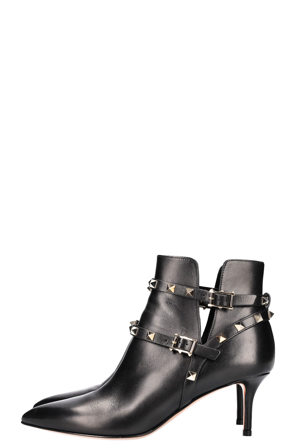 VALELNTINO Rockstud Boots Black