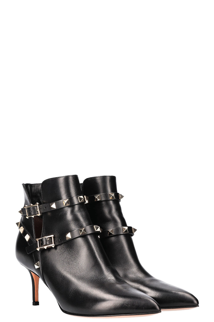 VALELNTINO Rockstud Boots Black