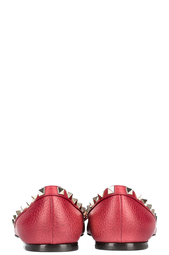 VALENTINO Rockstud Flats Red