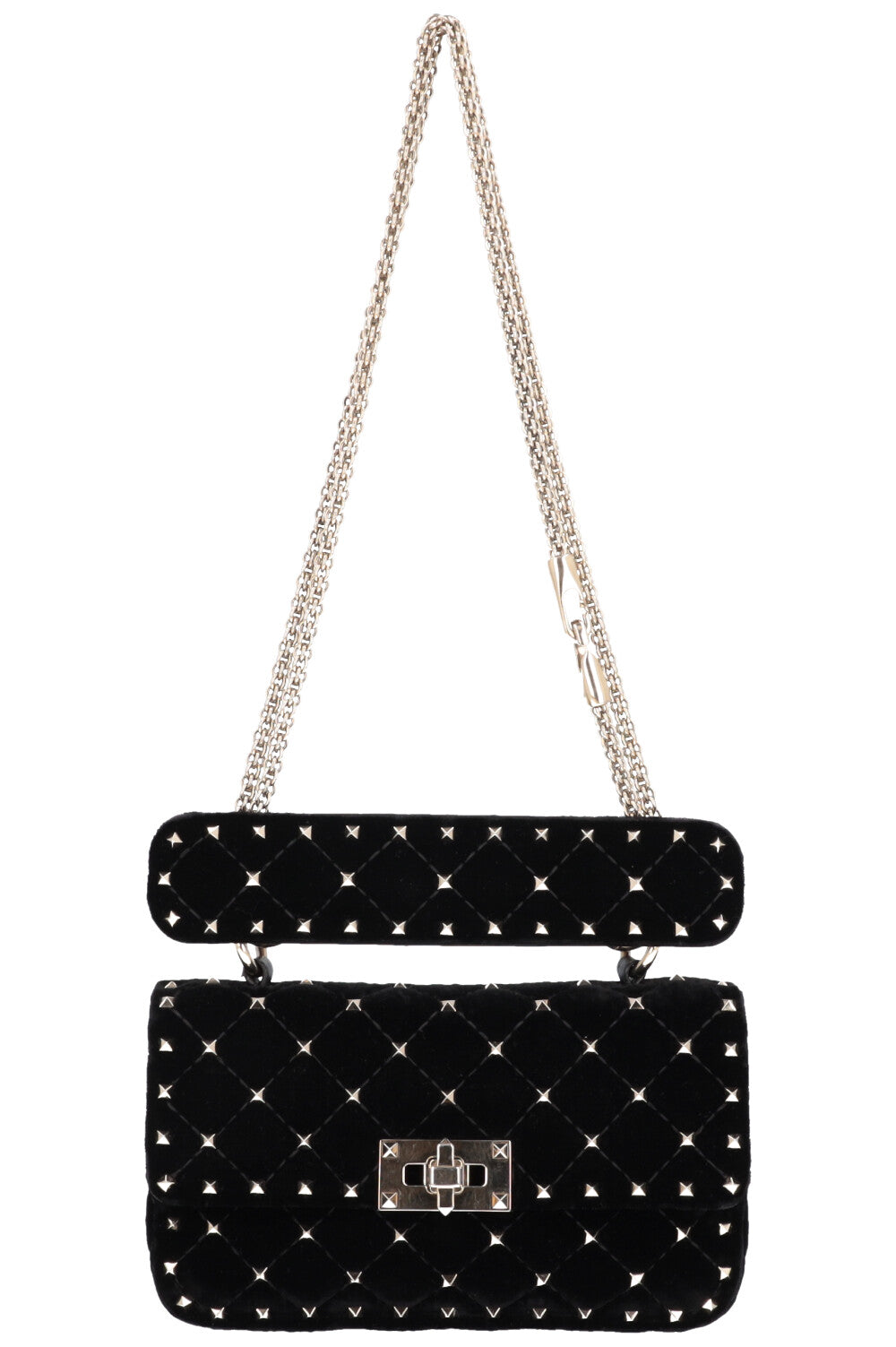 Valentino velvet rockstud clearance bag