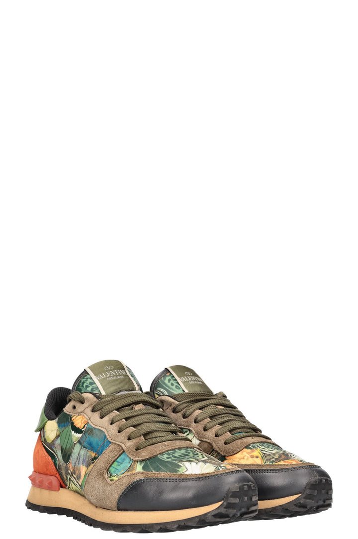 VALENTINO Rock Runner Sneakers Butterflies