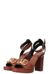 VALENTINO Sandals V logo