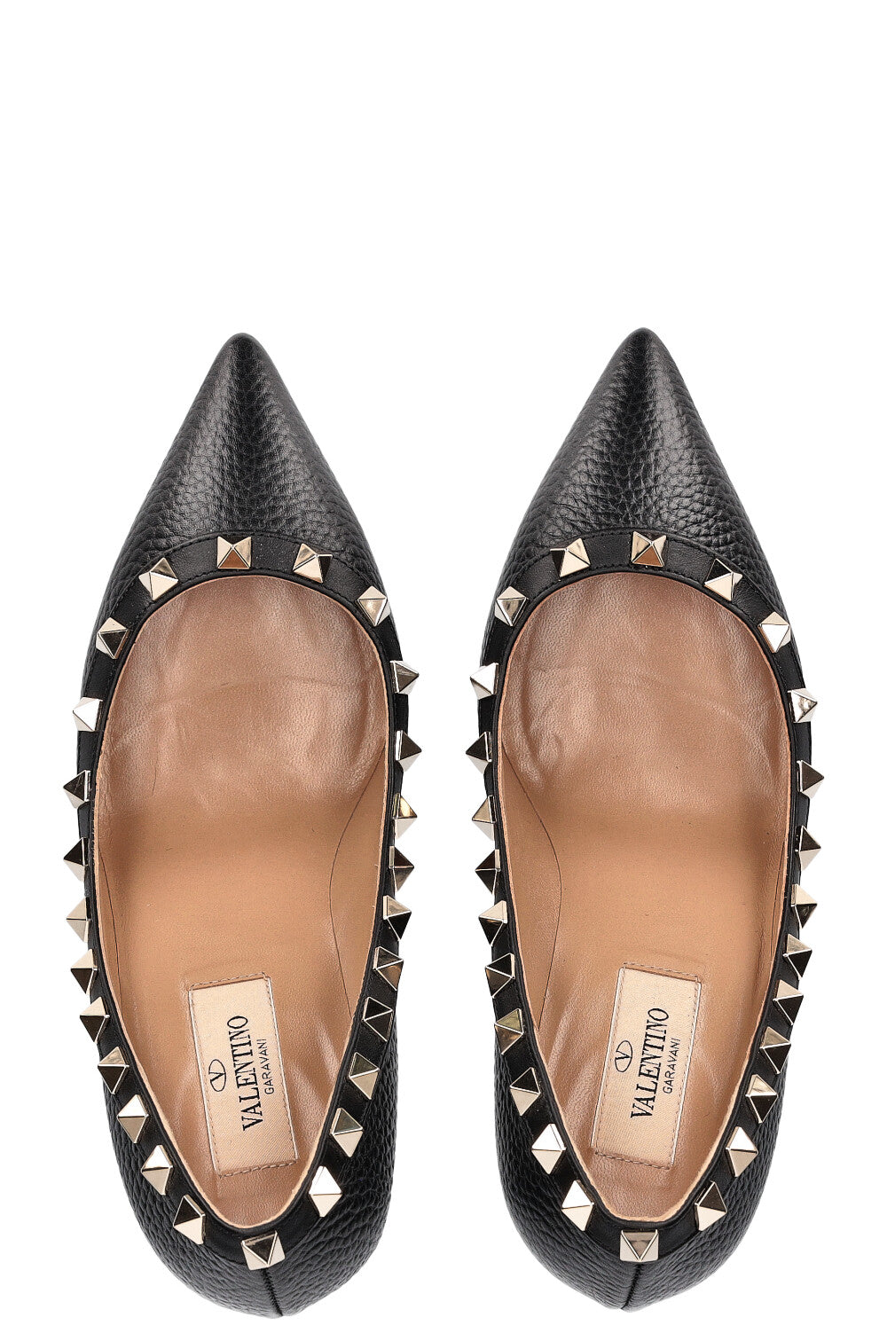 VALENTINO Rockstud Heels Black