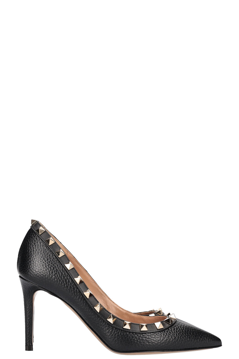 VALENTINO Rockstud Heels Black