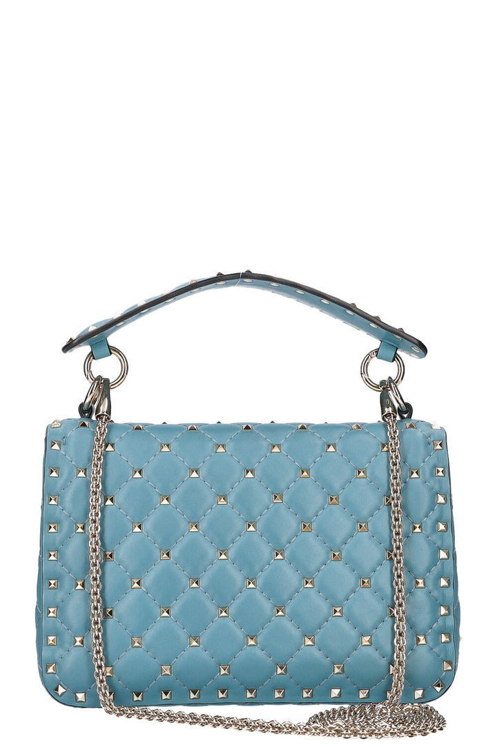 VALENTINO Free Rockstud Spike Bag Blue