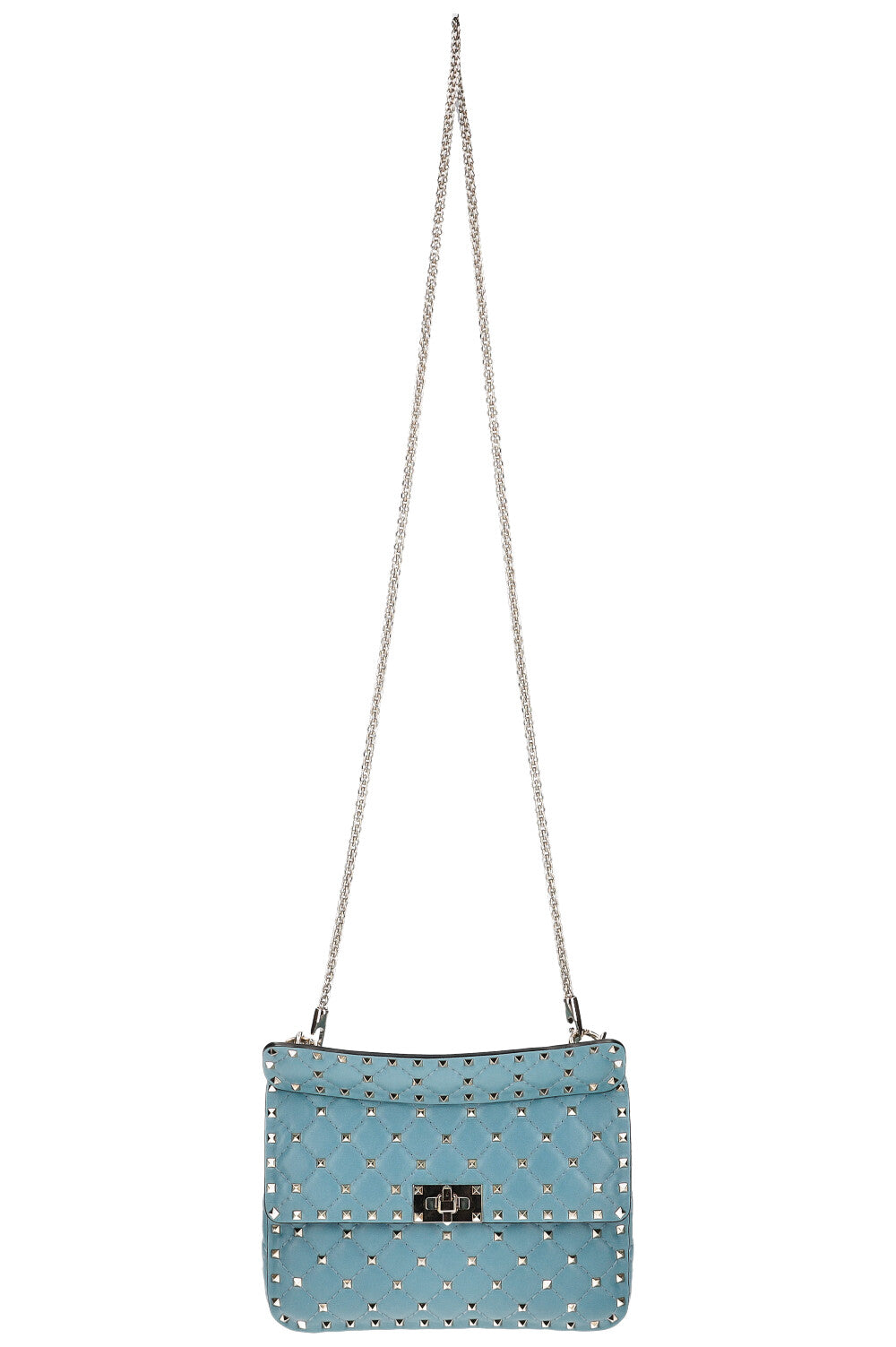 Valentino Free Rockstud Spike Bag Blue 