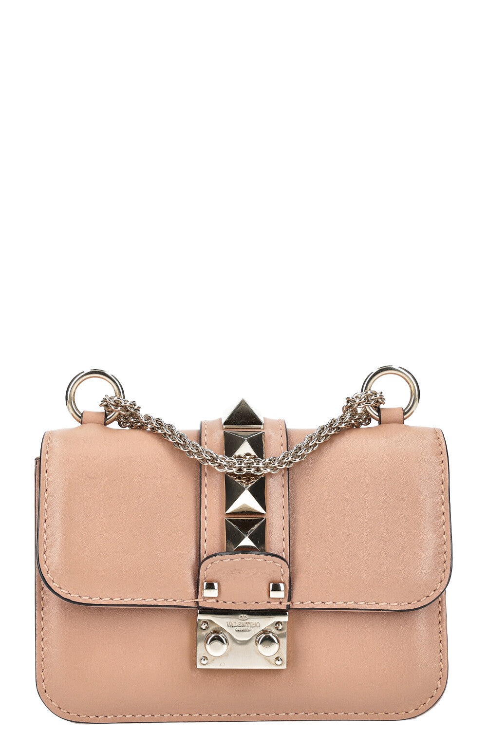 VALENTINO Mini Glam Lock Nude