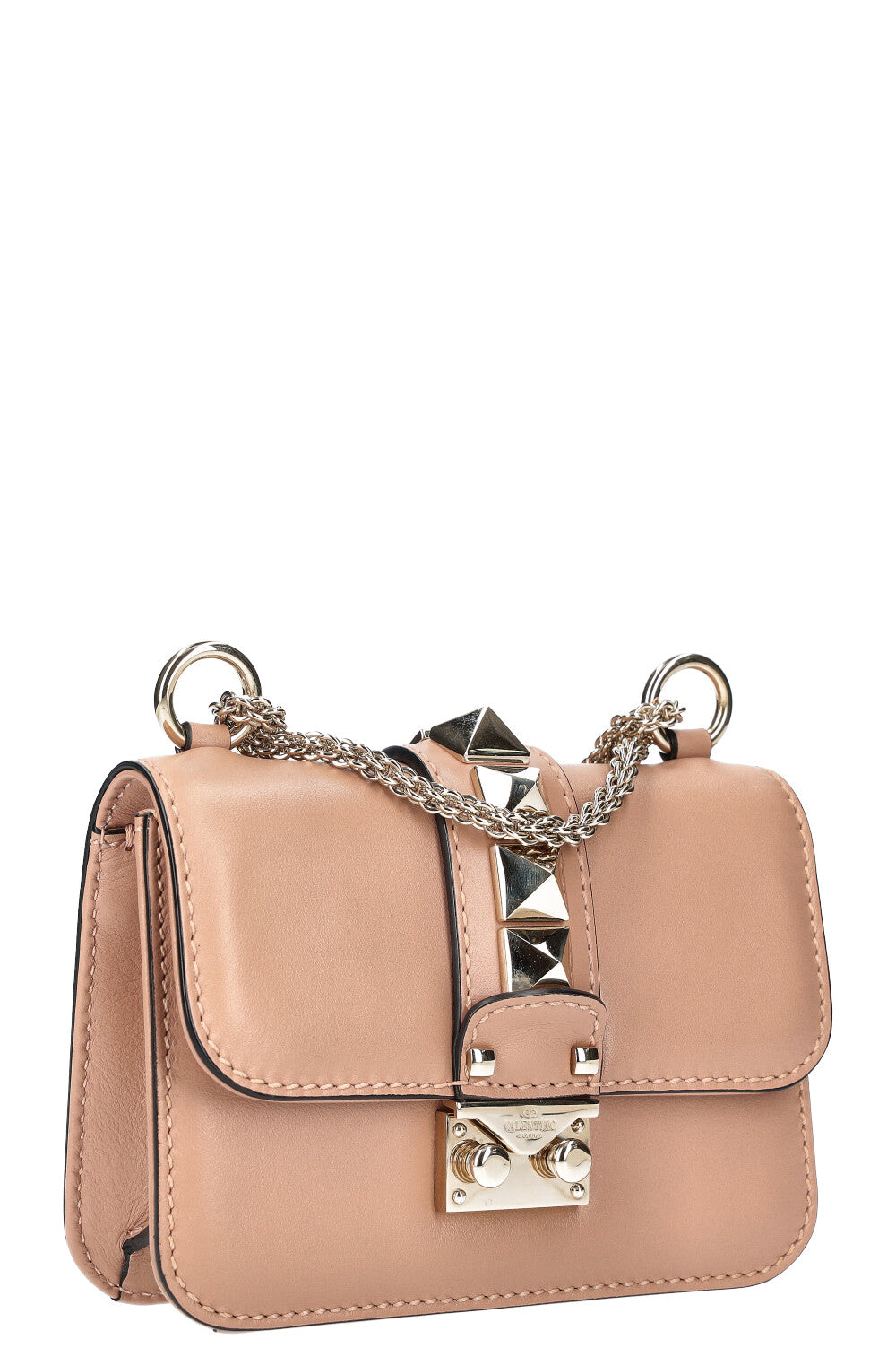 VALENTINO Mini Glam Lock Nude