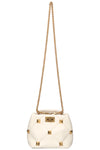 VALENTINO Roman Stud The Handle Bag Ivory