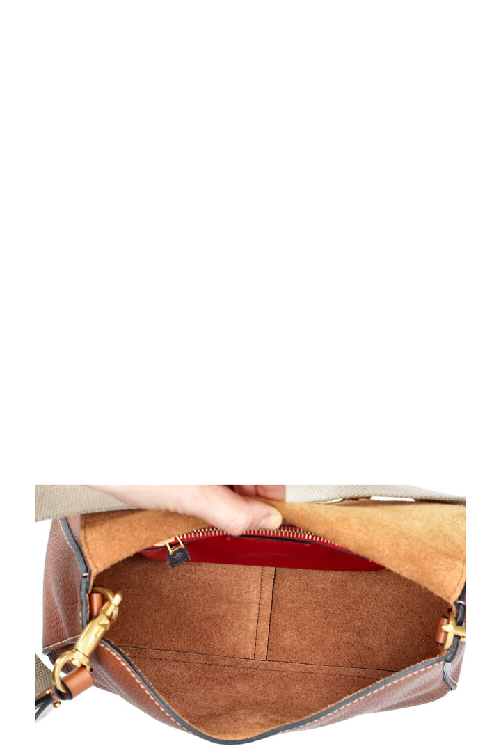 VALENTINO Sac à Bandoulière VRing Marron