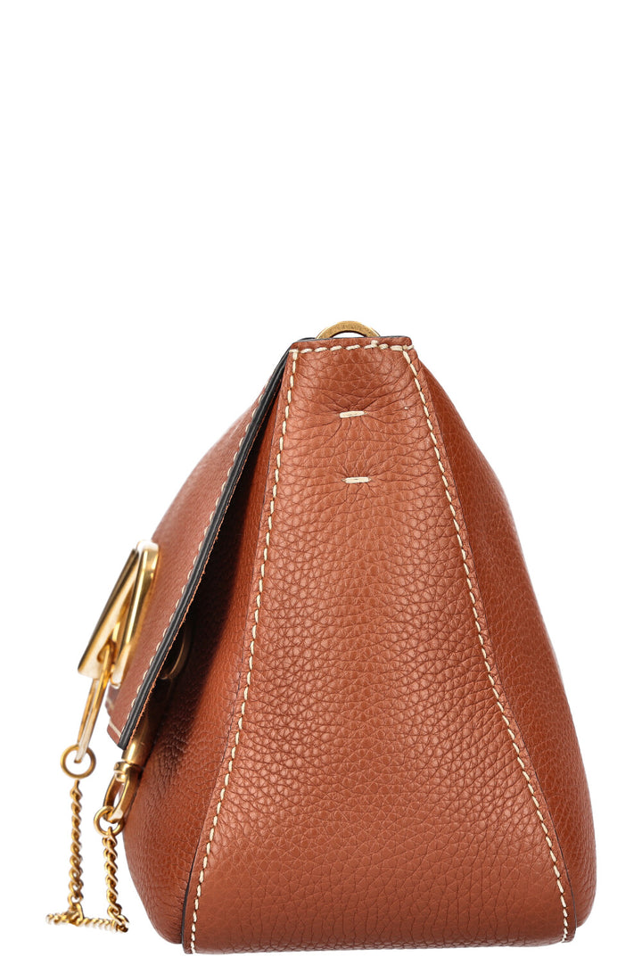 VALENTINO VRing Shoulder Bag Brown