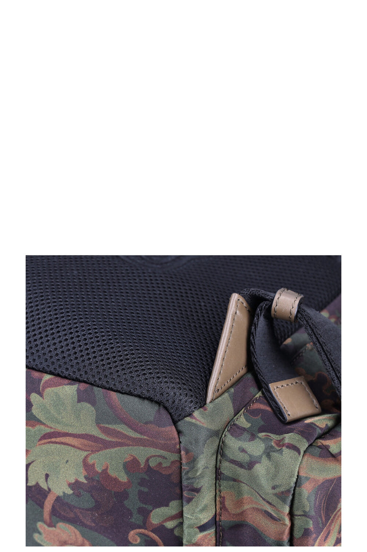 VERSACE La Medusa Baroccoflage Print Backpack