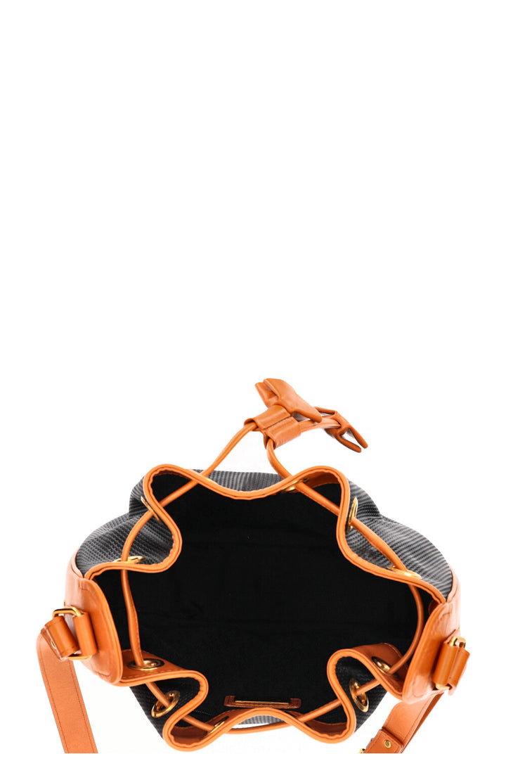 YSL Vintage Bucket Bag Canvas