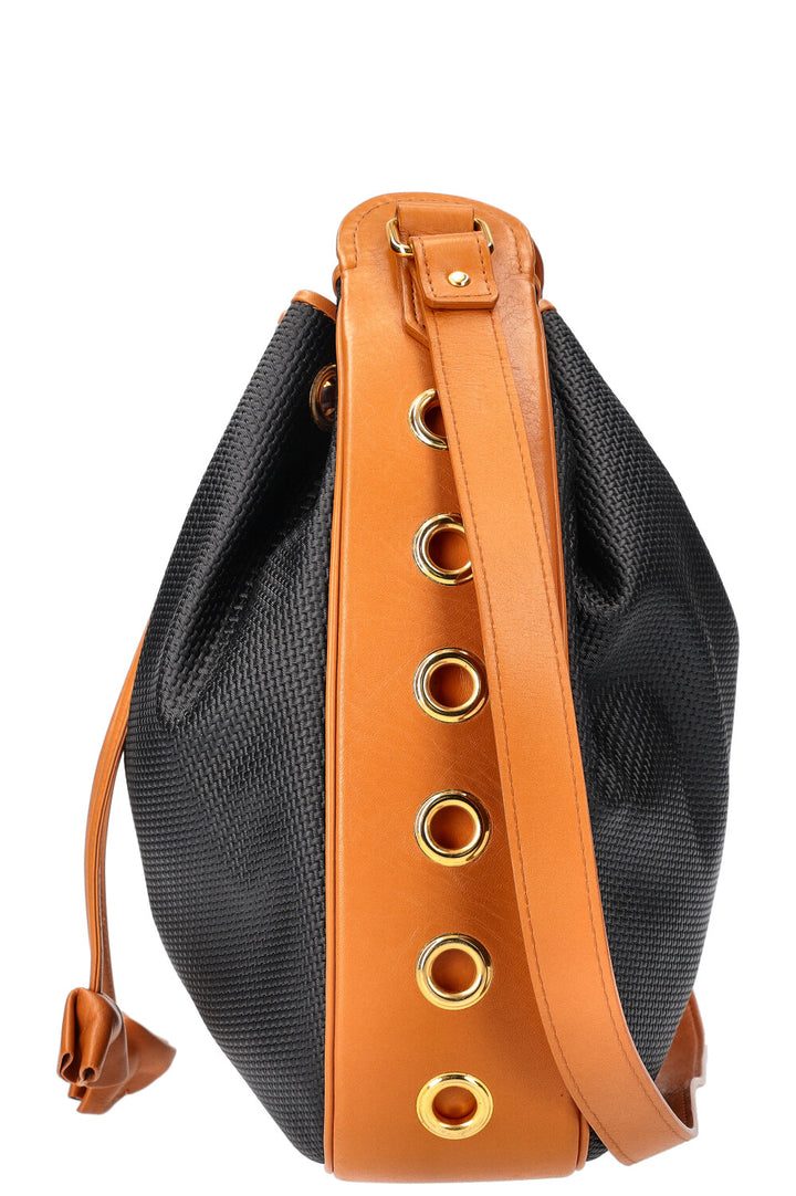 YSL Vintage Bucket Bag Canvas
