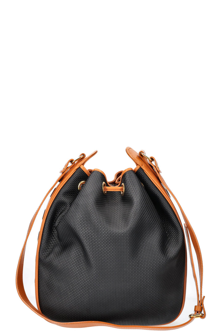 YSL Vintage Bucket Bag Canvas